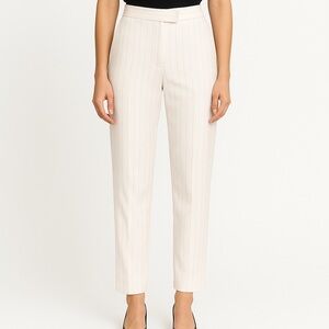Liliu Pink & Cream Pinstripe Pants Size 12